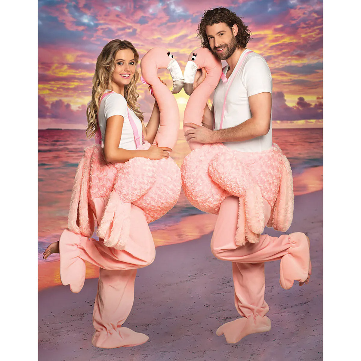 Piggyback, flamingo rosa