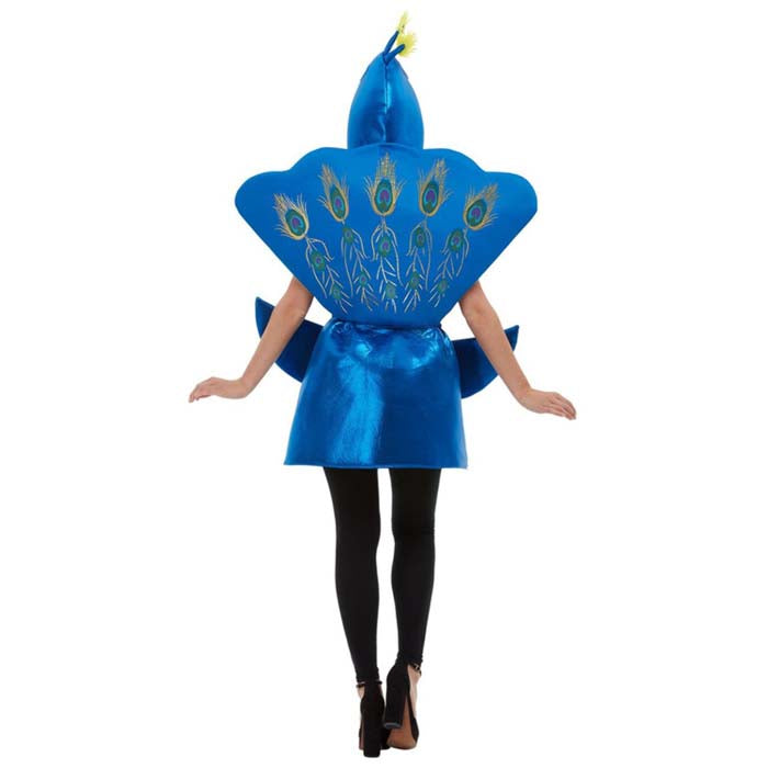 Dräkt, påfågel one size