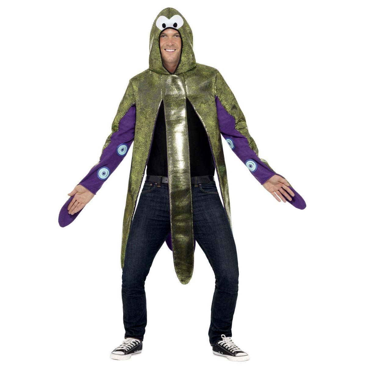 Dräkt, bläckfisk one size