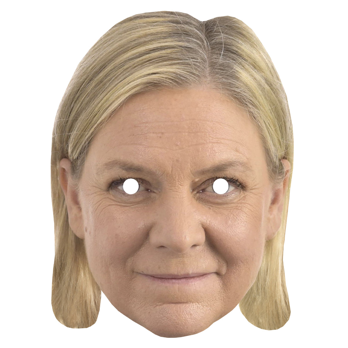 Pappmask, Magdalena Andersson