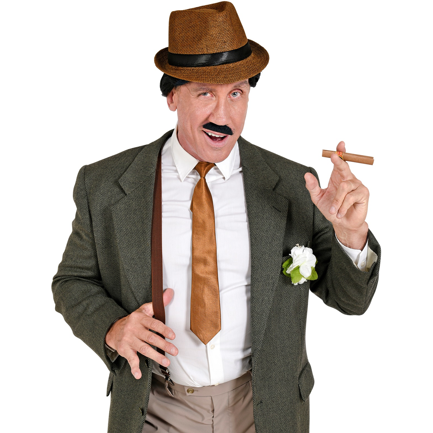 Maskeradset, 20-tals gangster brun