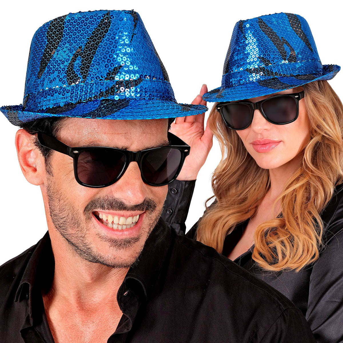 Hatt, popstar blue waves