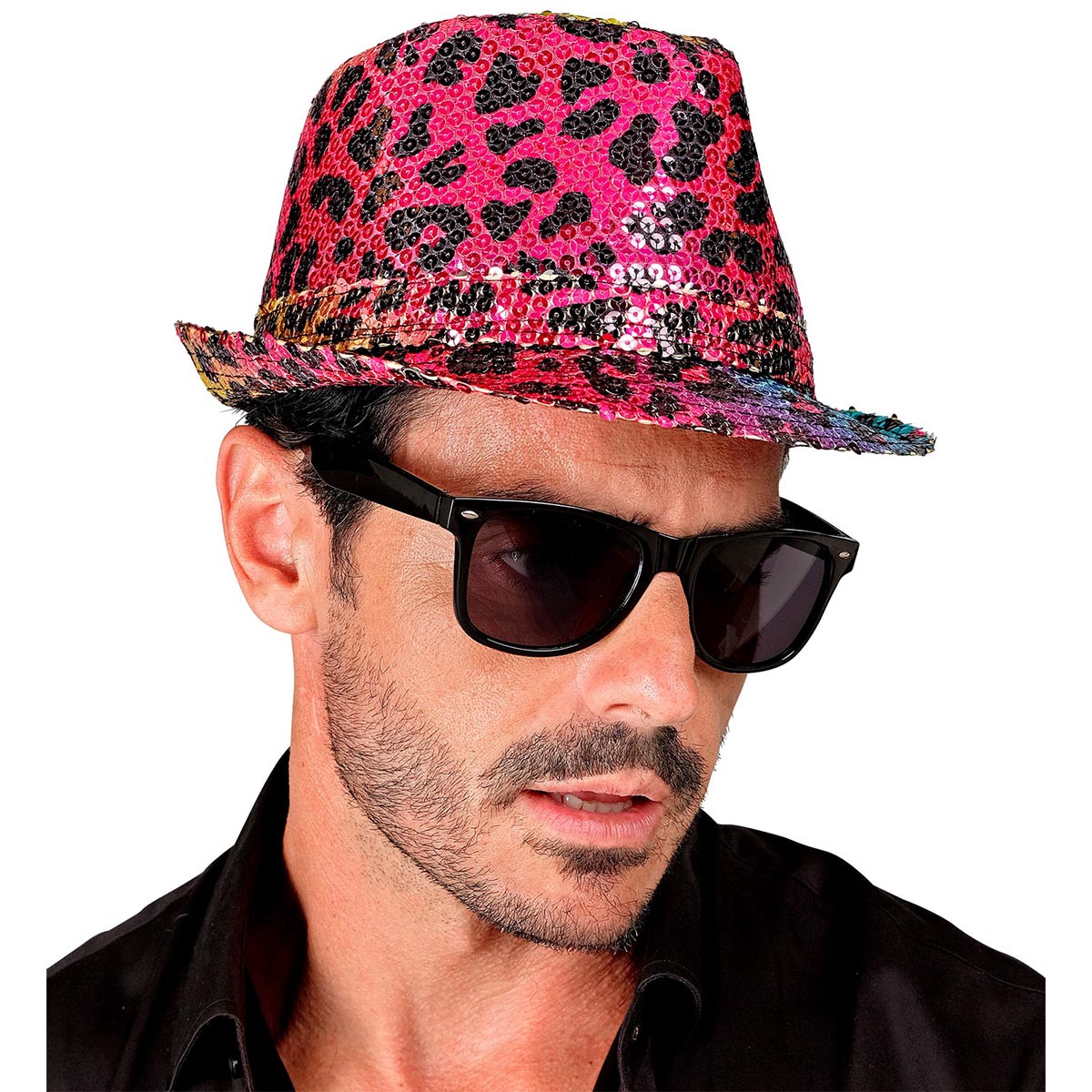 Hatt, popstar rainbow animalier leopard