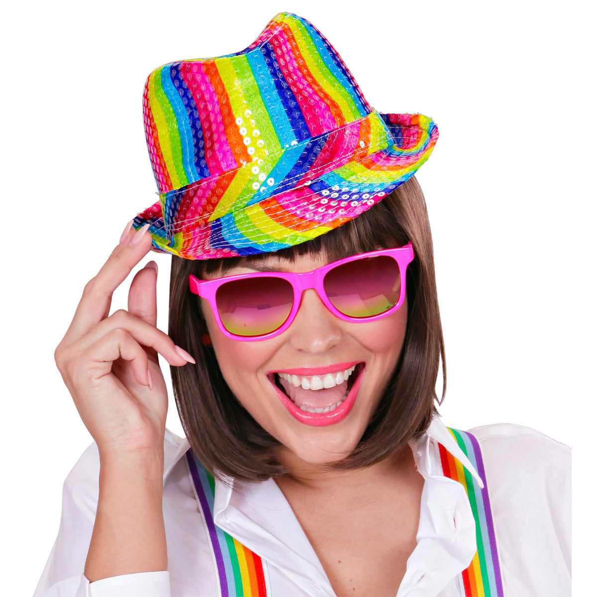 Hatt, popstar regnbåge
