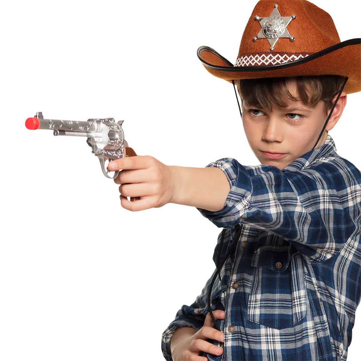 Cowboypistol, vilda västern 30 cm