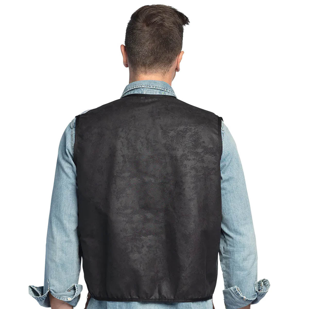 Cowboyväst, svart L/XL