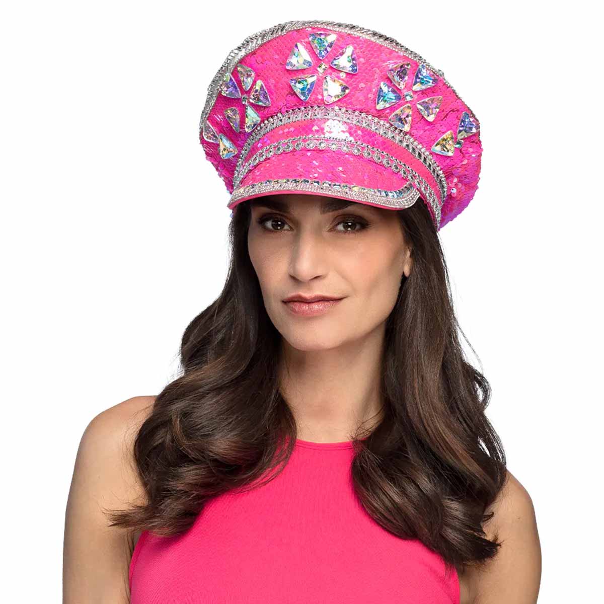Machokeps, pink sparkle