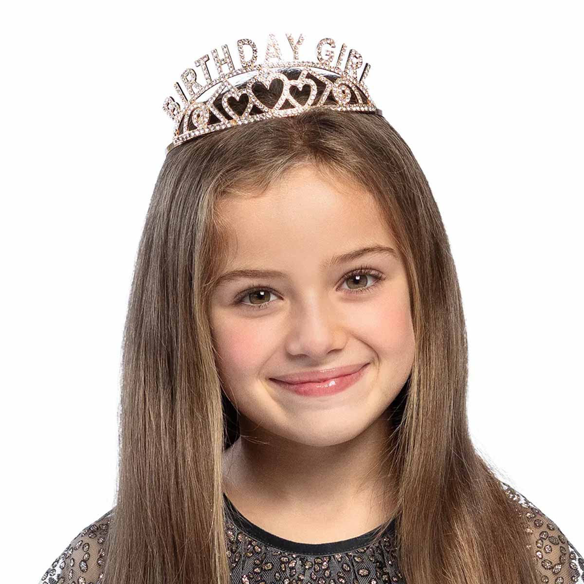 Tiara, birthday girl metall