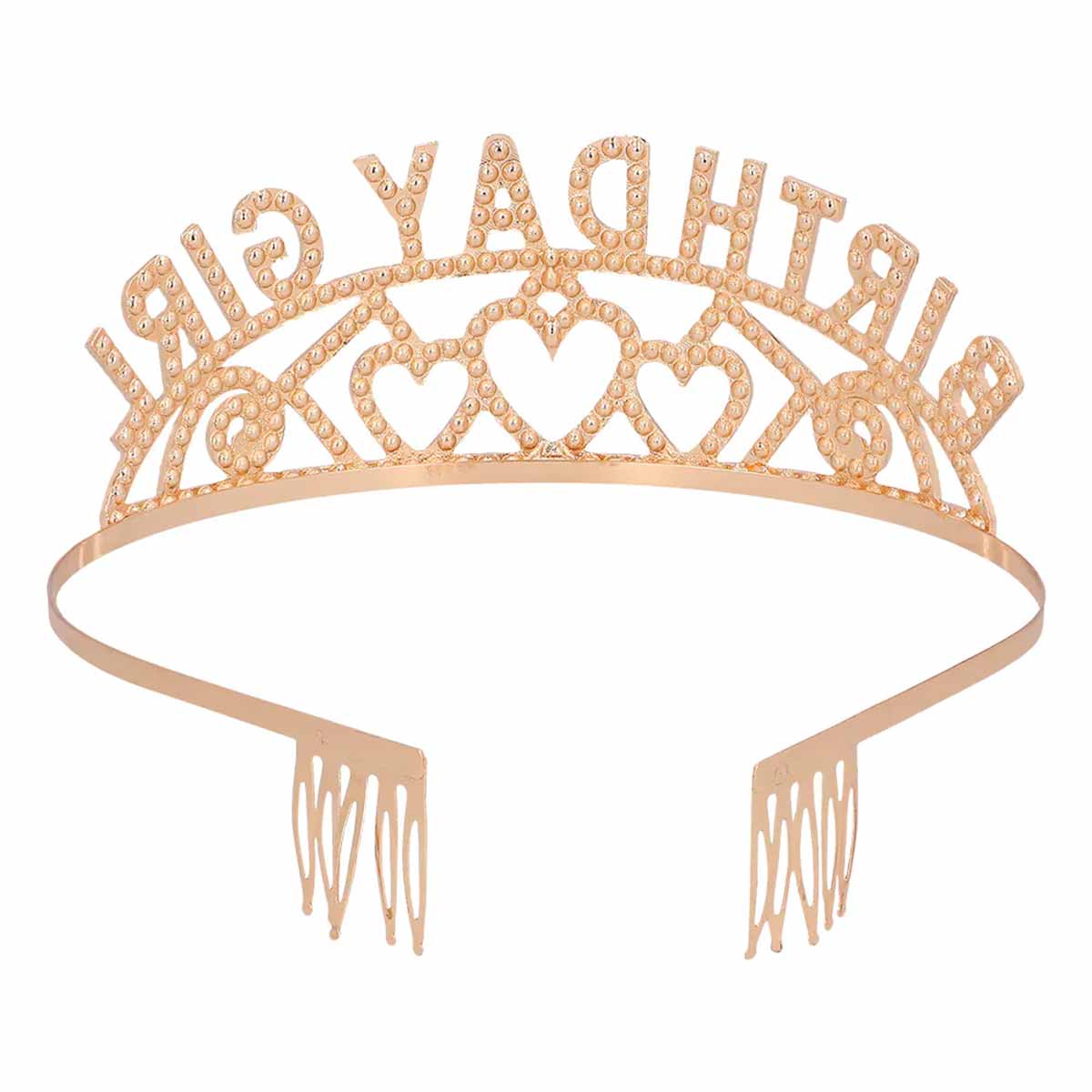 Tiara, birthday girl metall