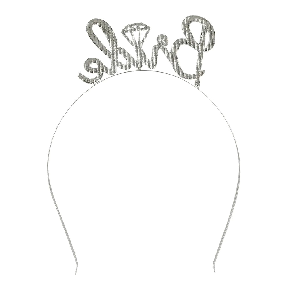 Metalltiara, bride diamond