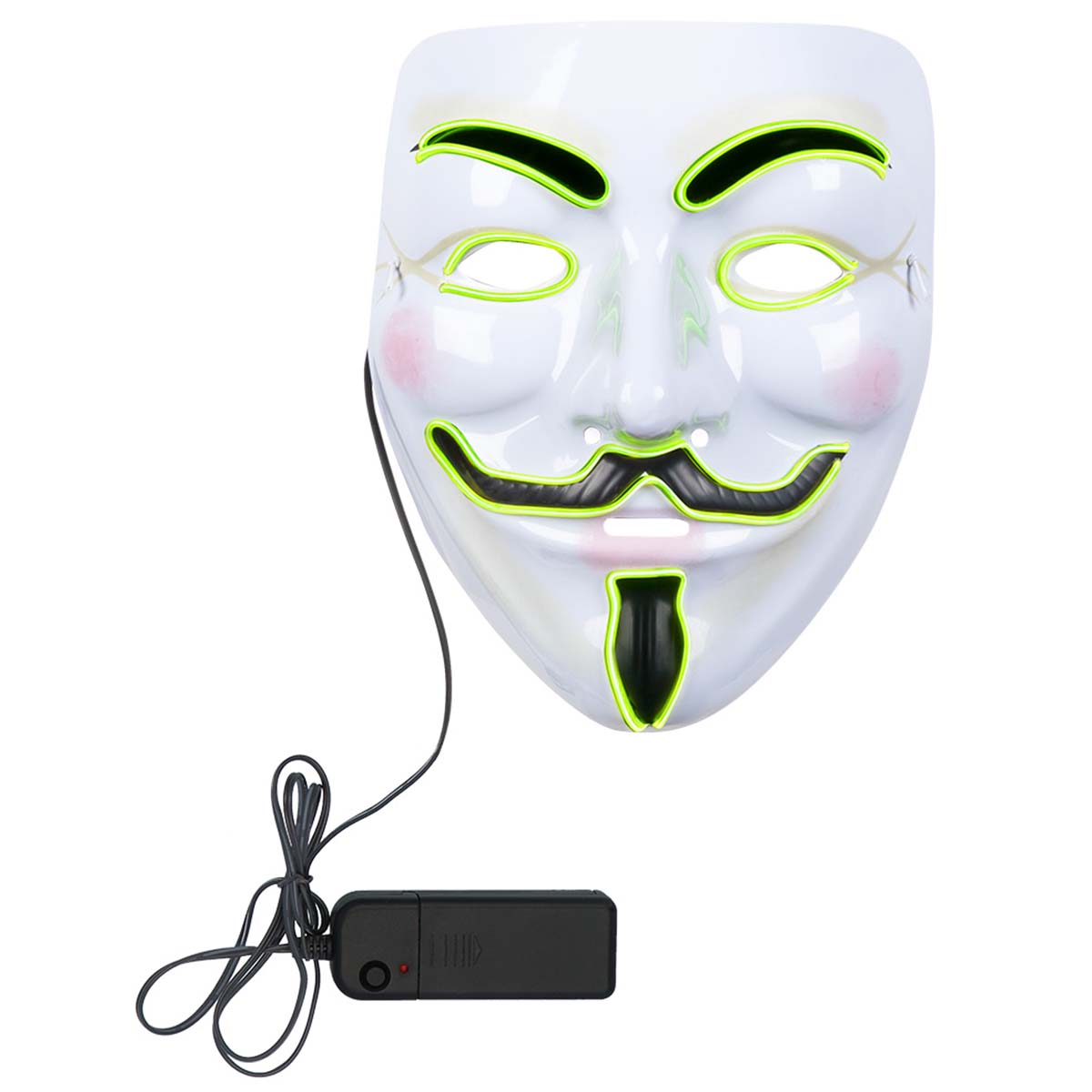 LED-mask, Anonymous