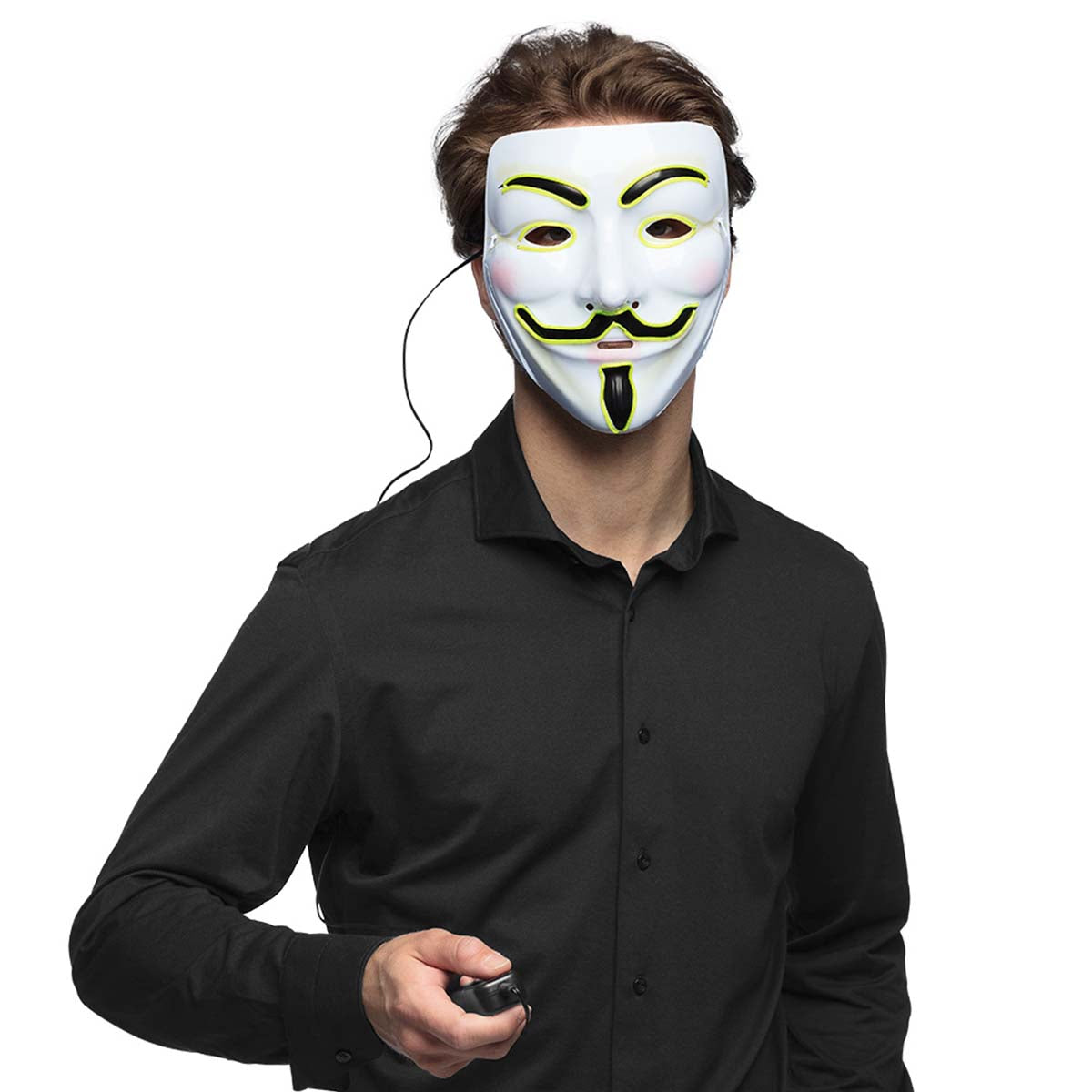 LED-mask, Anonymous
