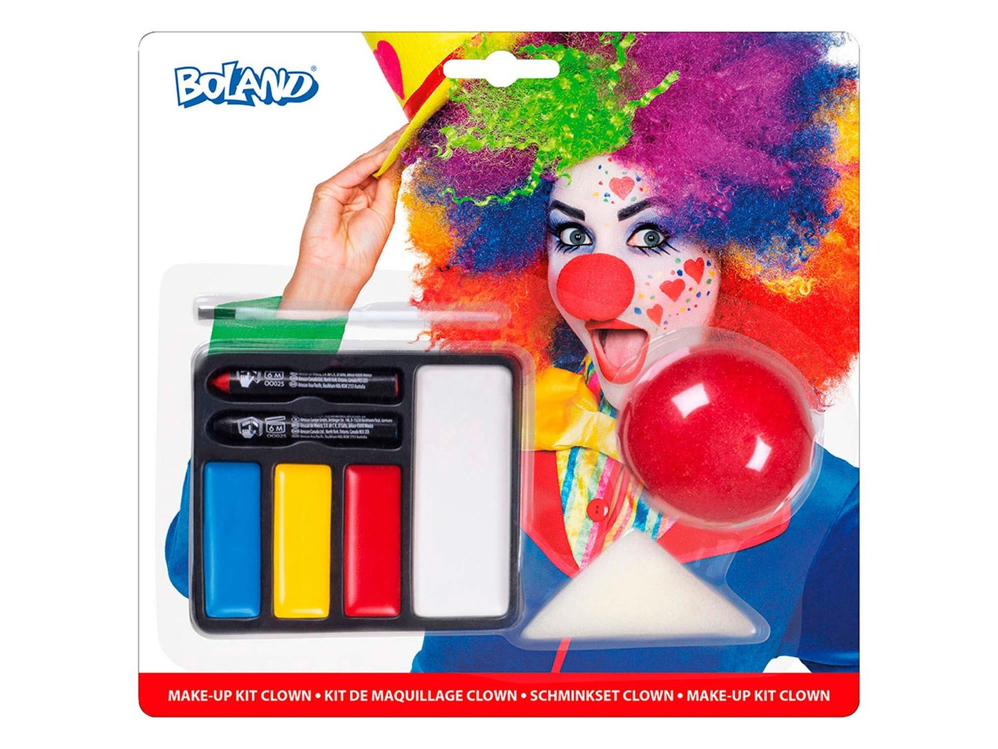 Sminkset, clown