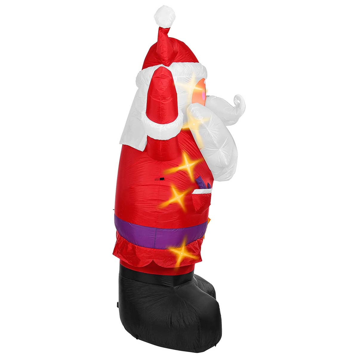 Uppblåsbar props, tomte 300 cm