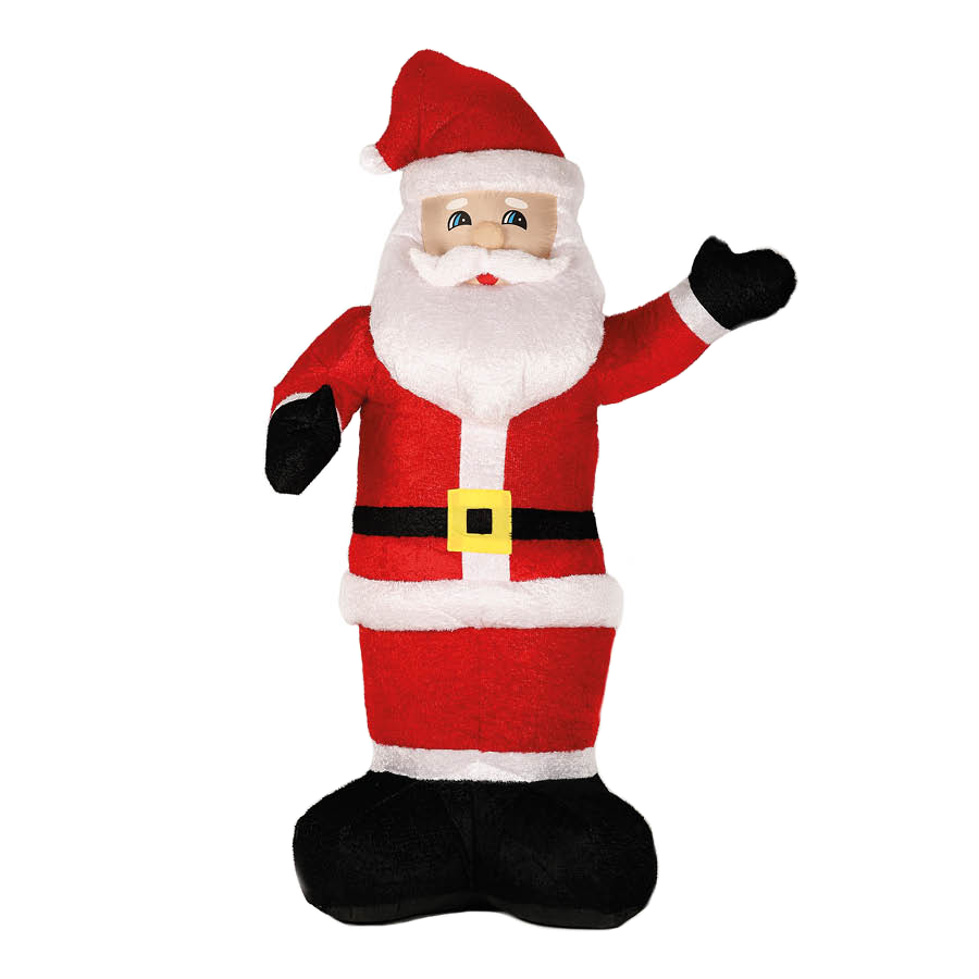 Uppblåsbar props, tomte 260 cm