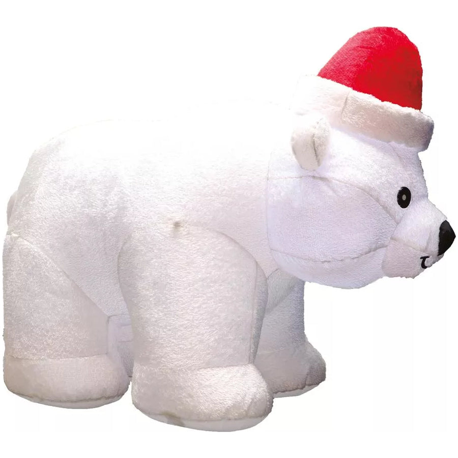 Uppblåsbar props, isbjörn 150 cm