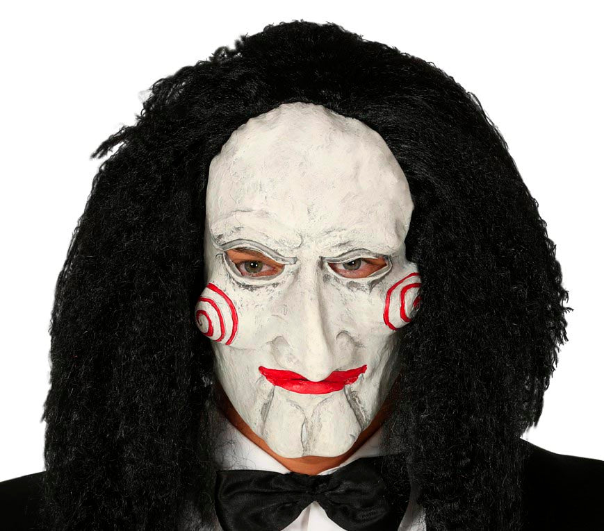 Latexmask, puppet with hair