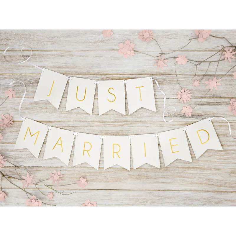 Girlang, just married 15x155 cm