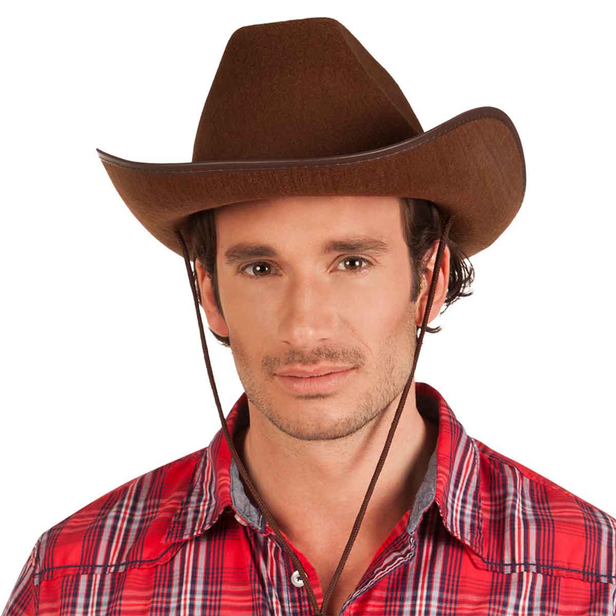Cowboyhatt, rodeo brun
