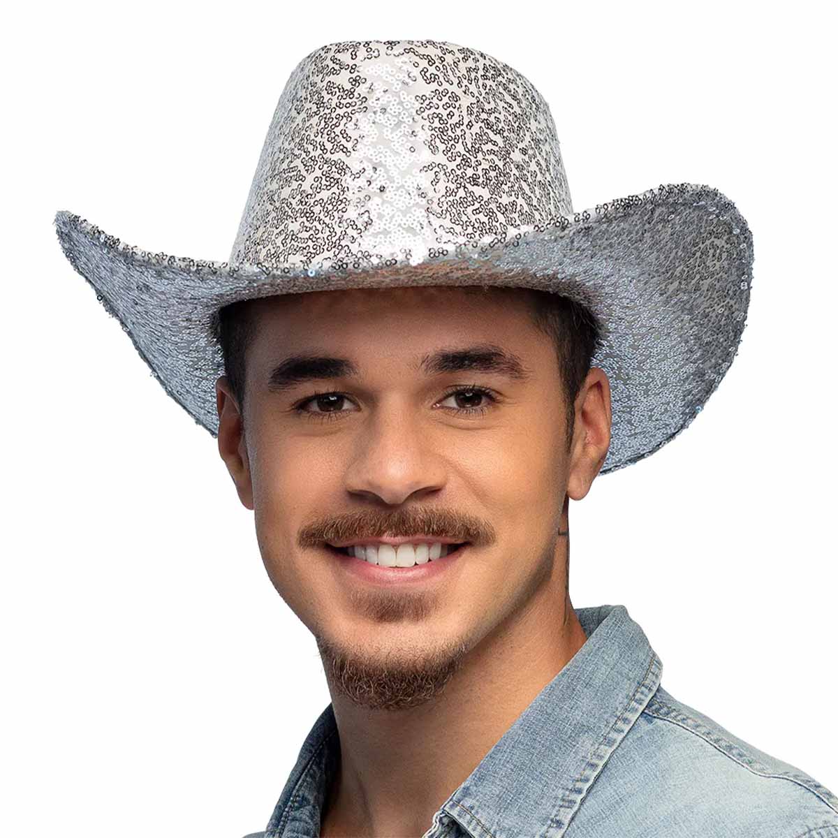 Cowboyhatt, silver