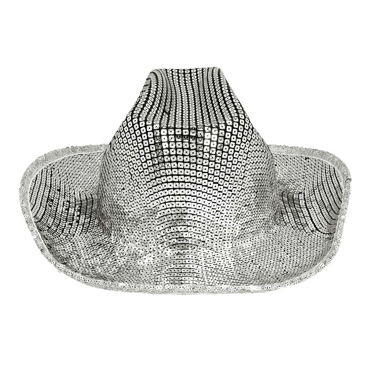 Cowboyhatt, groovy silver