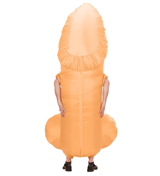 Uppblåsbar dräkt, penis