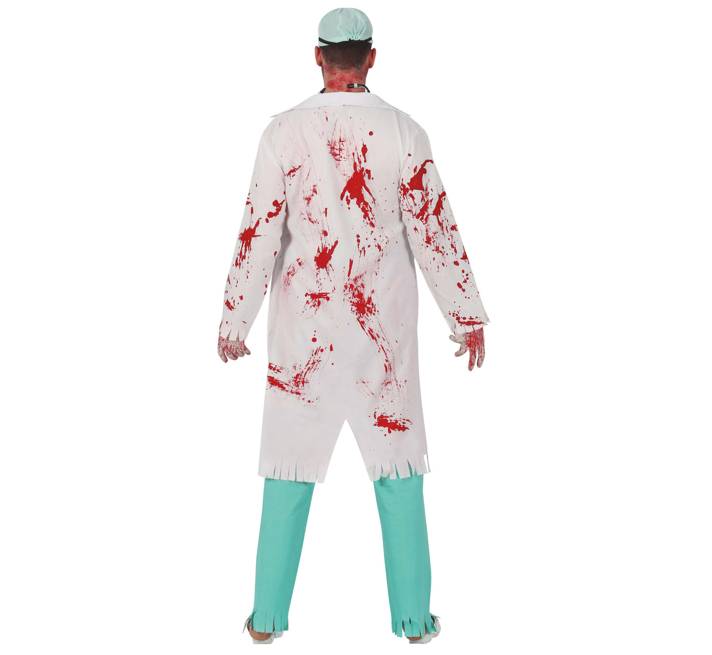 Tonårsdräkt, zombie doktor 14-16 år (168 cm)