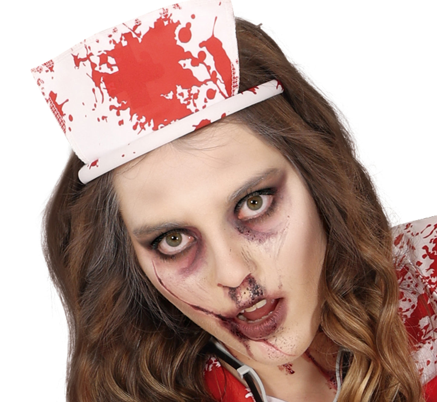 Tonårsdräkt, zombie sjuksköterska 14-16 år (168 cm)