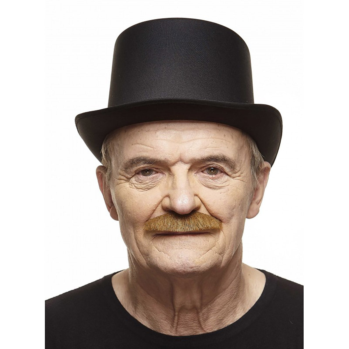 Mustasch, butler kastanj