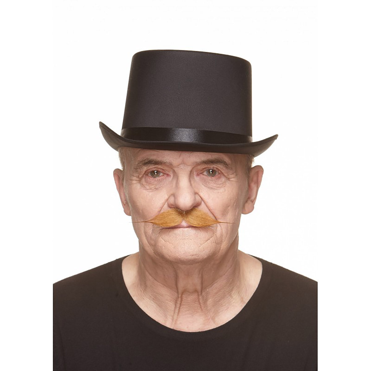 Mustasch, gentleman kastanj