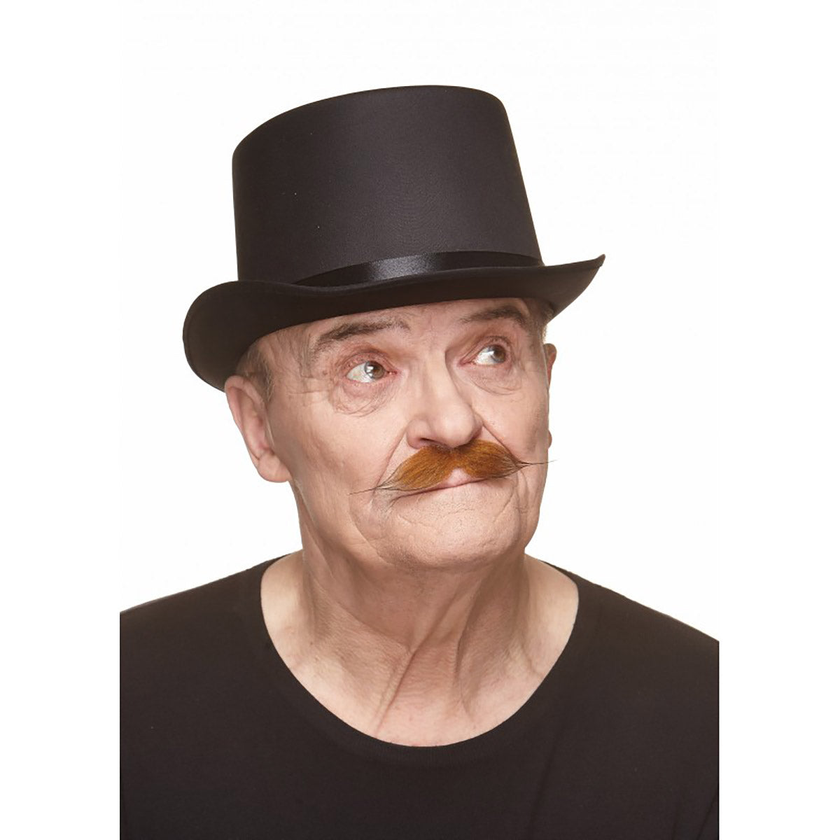 Mustasch, gentleman röd