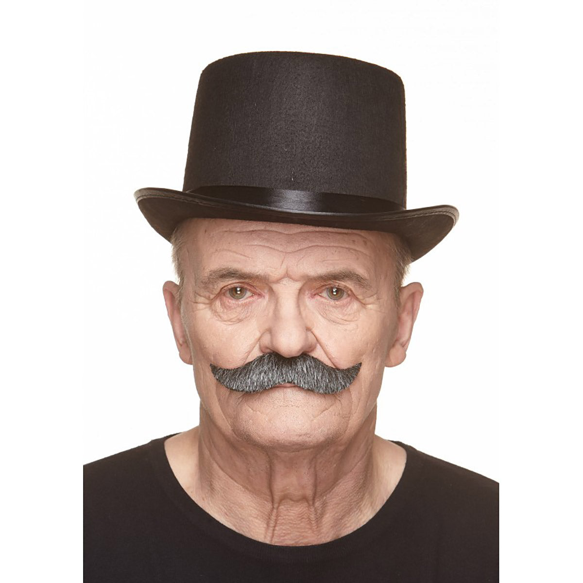 Mustasch, captain svart/vit