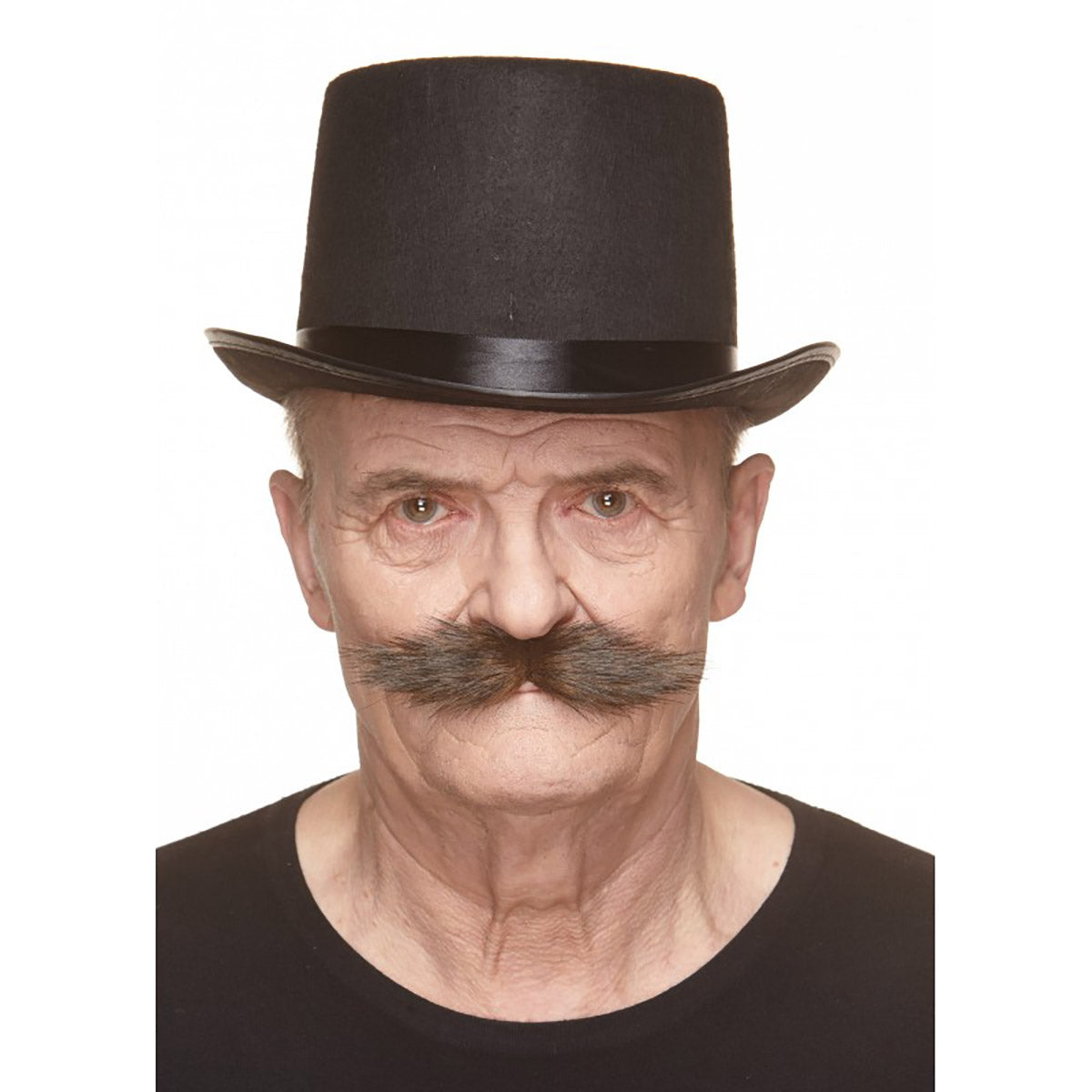 Mustasch, klondike brun/grå