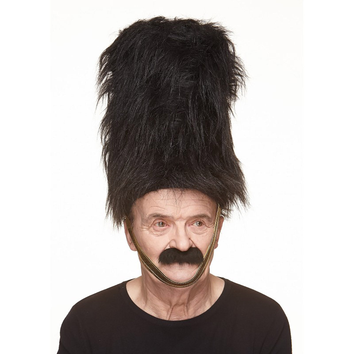 Mustasch, professor svart