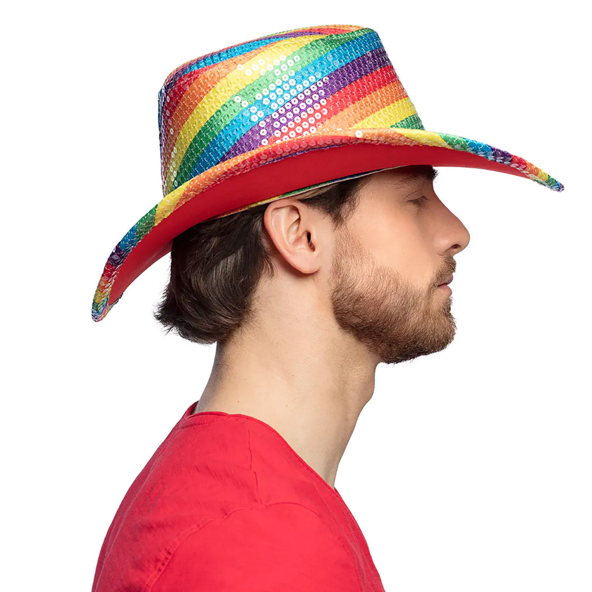 Cowboyhatt, regnbåge
