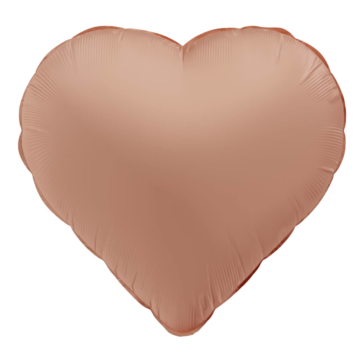 Folieballong, hjärta vintage rose 45 cm