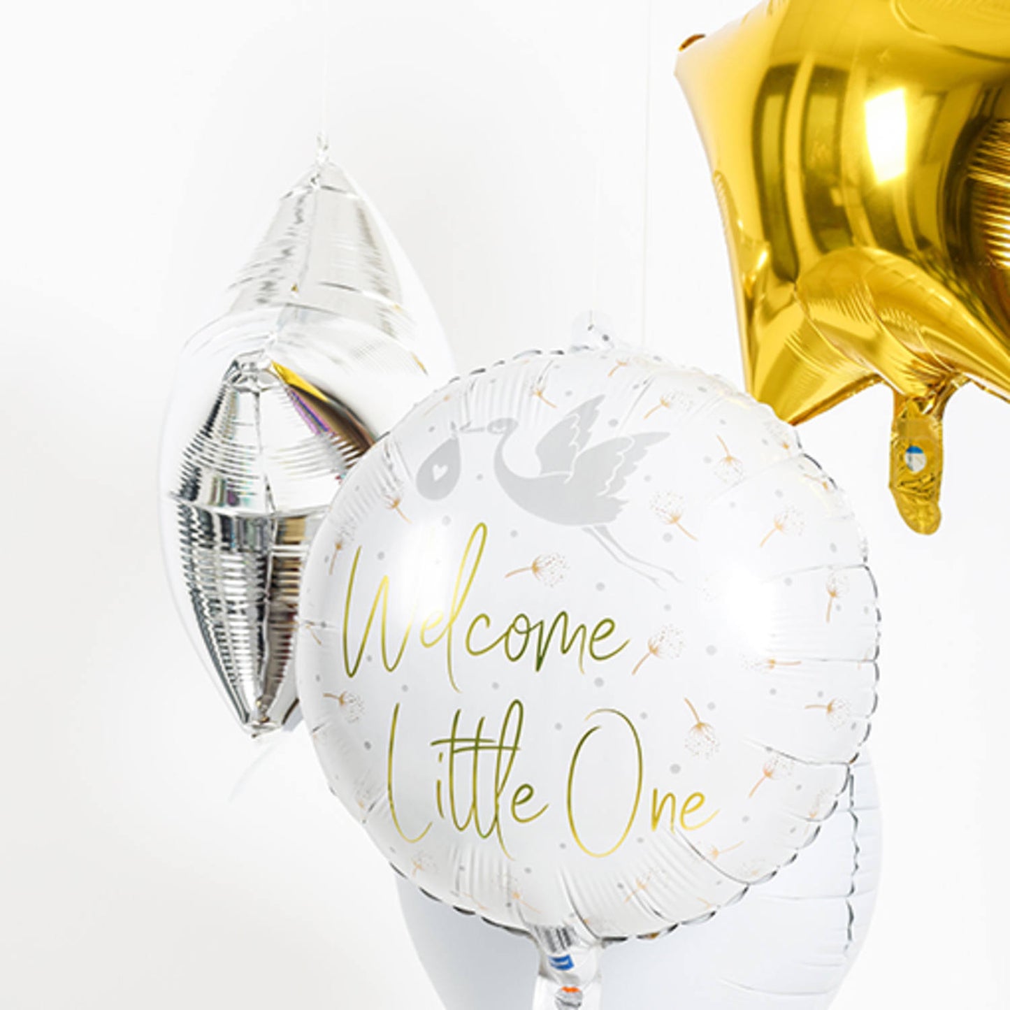 Folieballong, welcome little one 45 cm