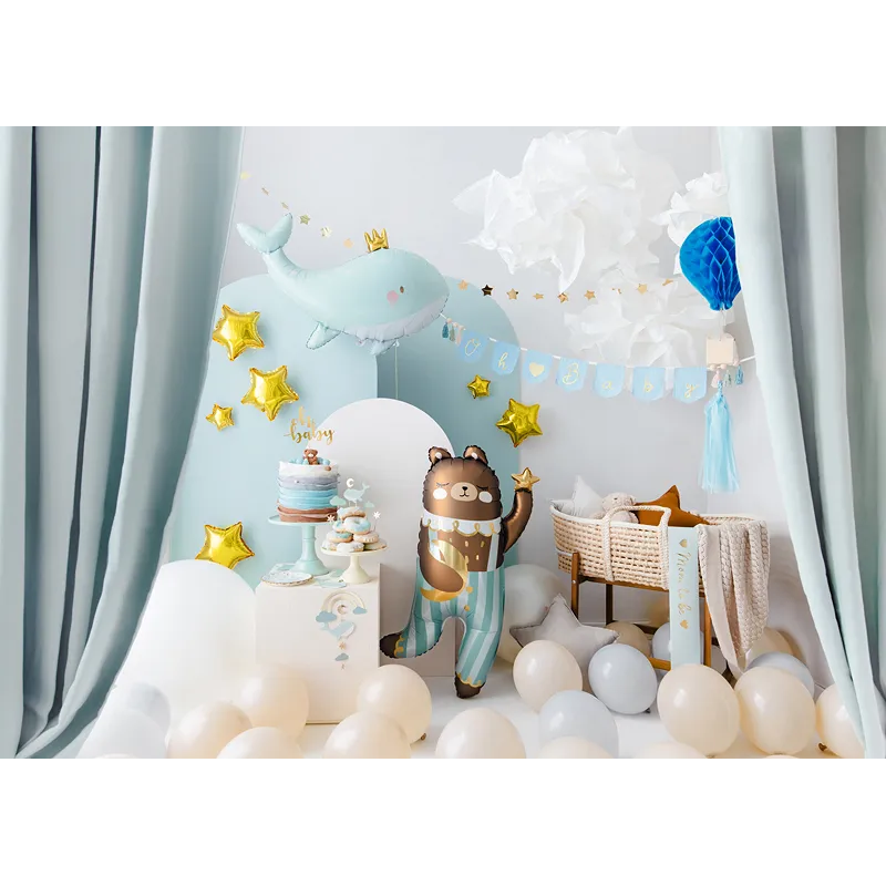 Girlang, Oh baby with tassels ljusblå 2,5 m