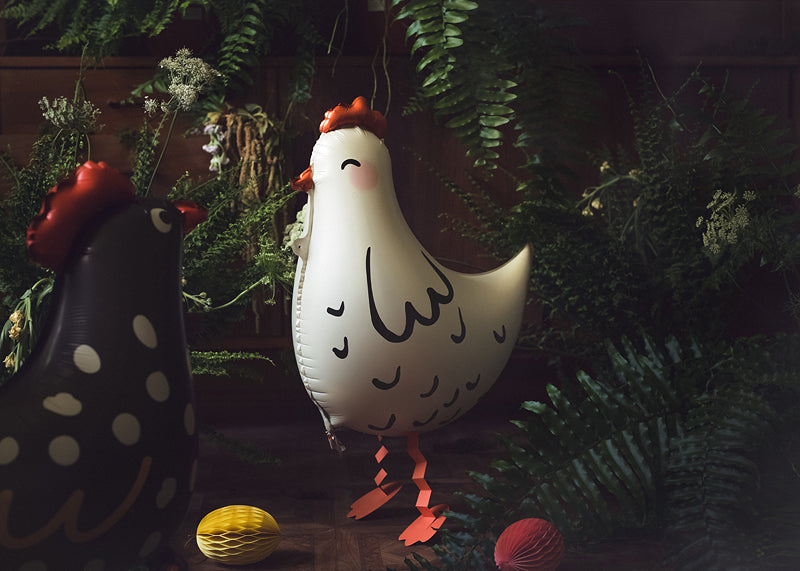 Folieballong, höna 48x60 cm