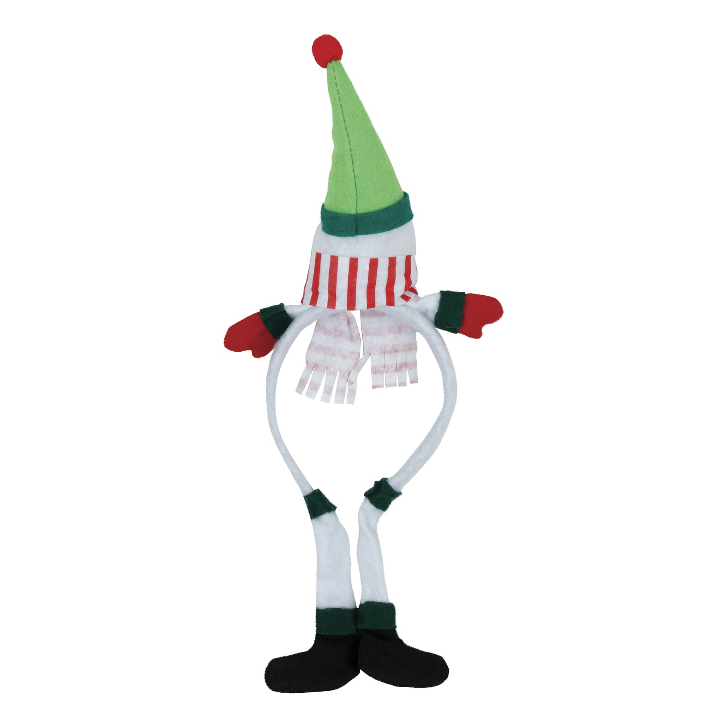 Juldiadem, snögubbe med långa ben