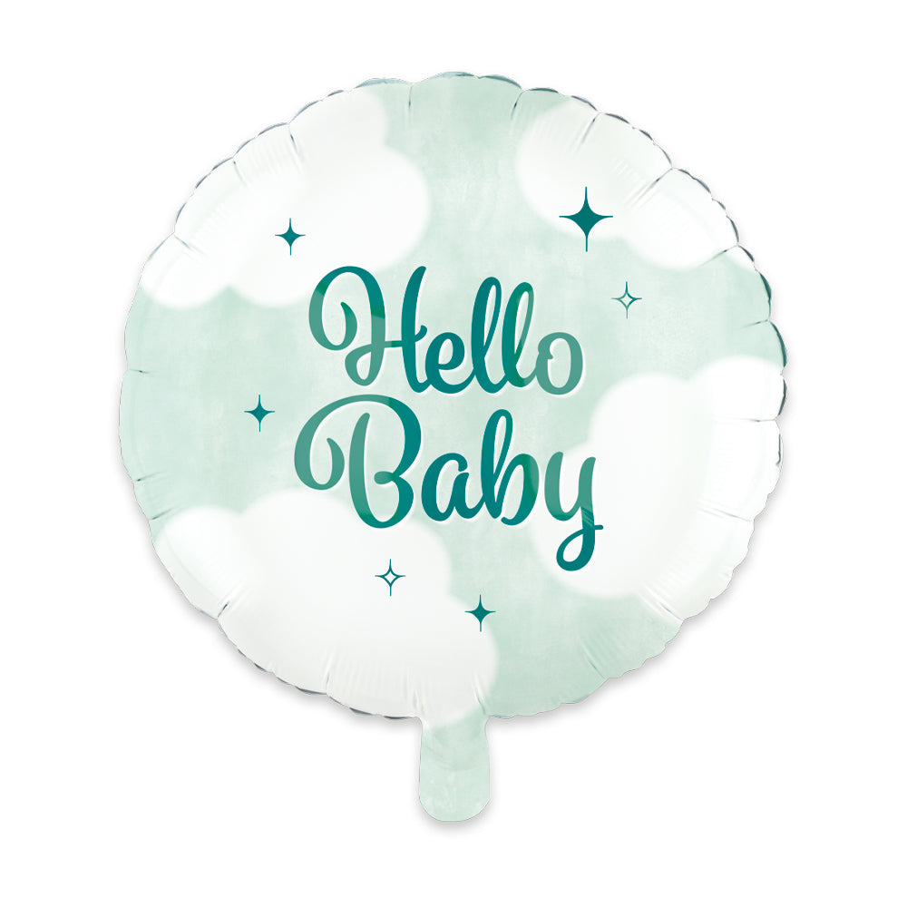 Folieballong, hello baby 46 cm