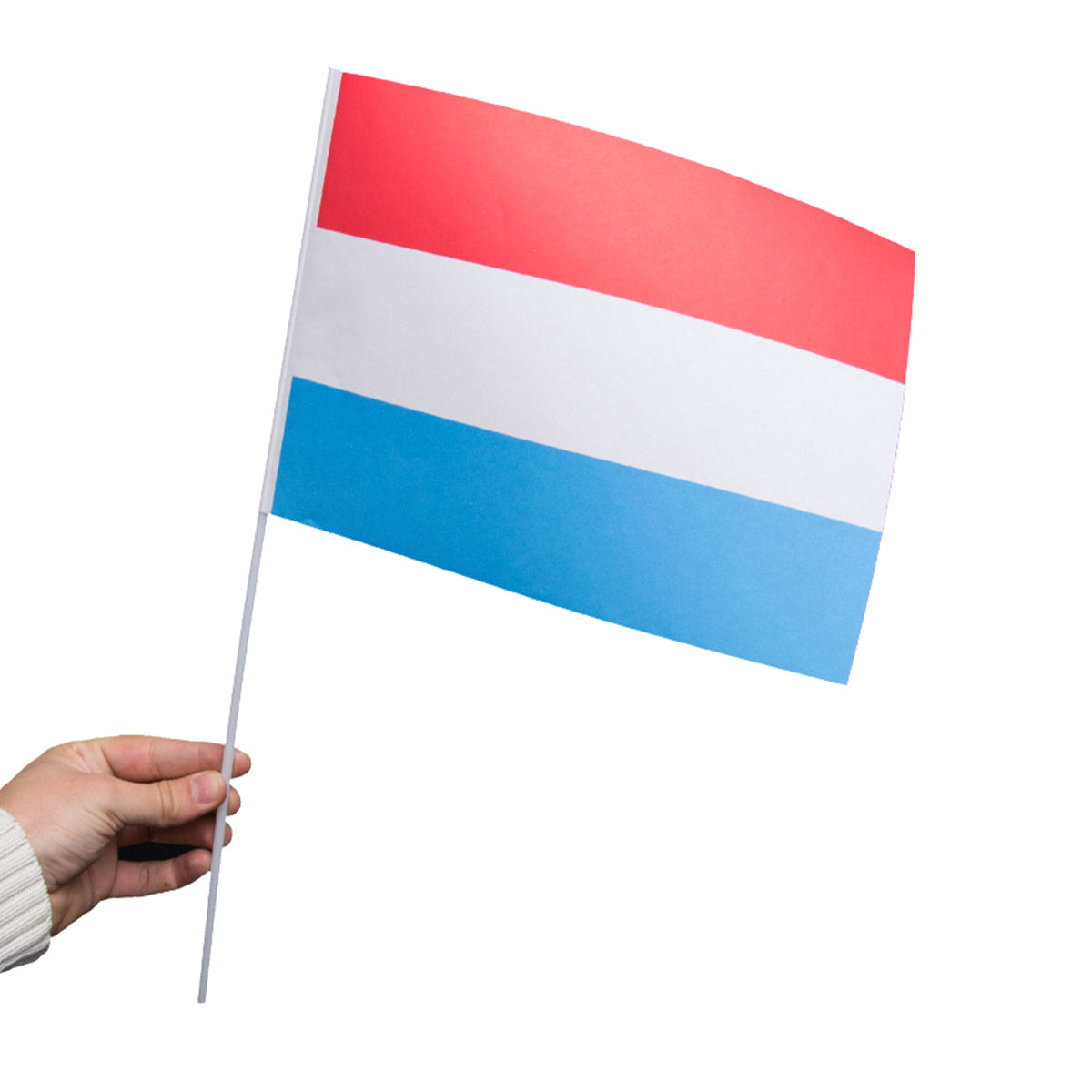 Pappersflagga, Luxemburg 27x20 cm