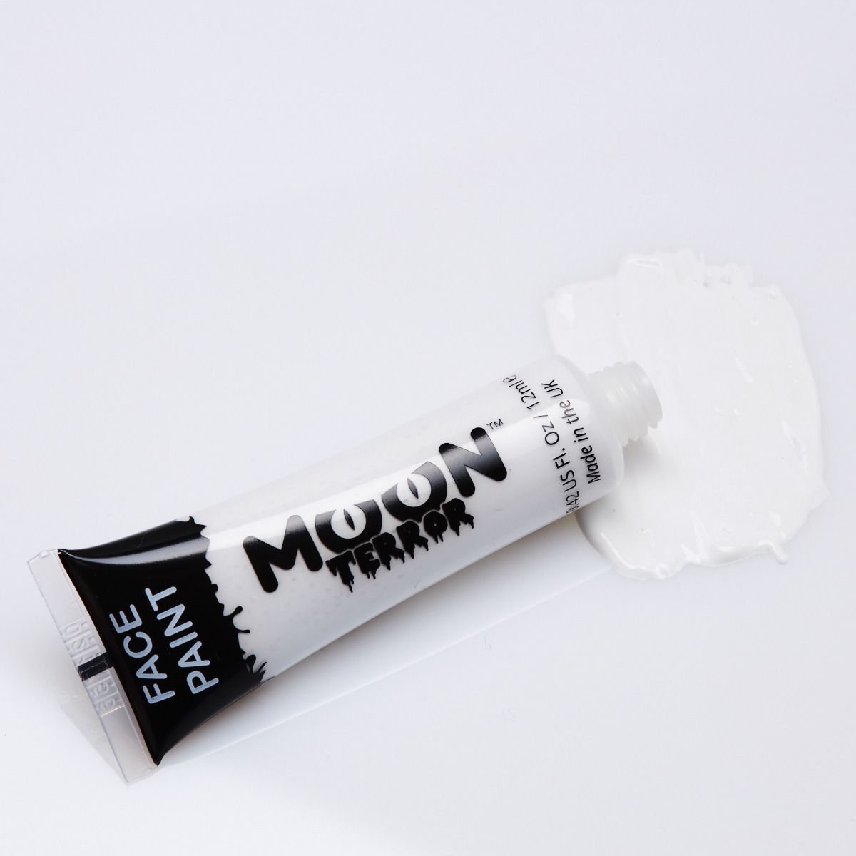 Moon terror smink i tub, vit 12 ml