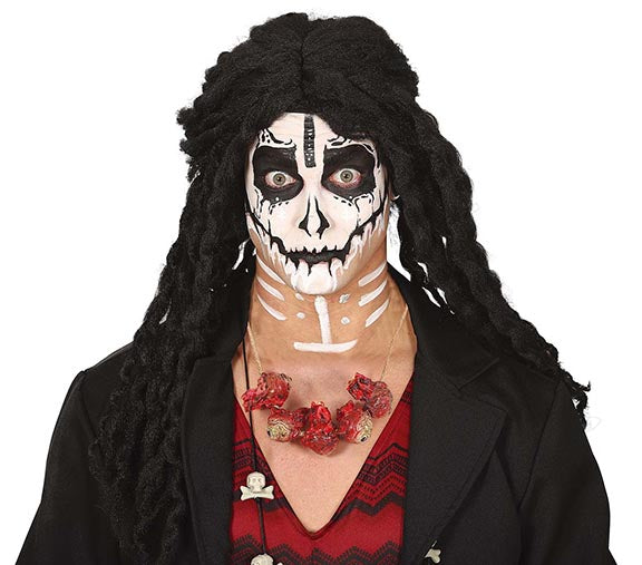 Prop, utskurna ögon halsband