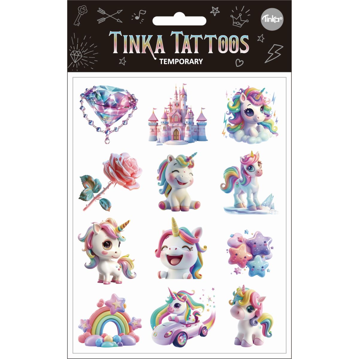 TATUERING UNICORN TINKA TATTOO