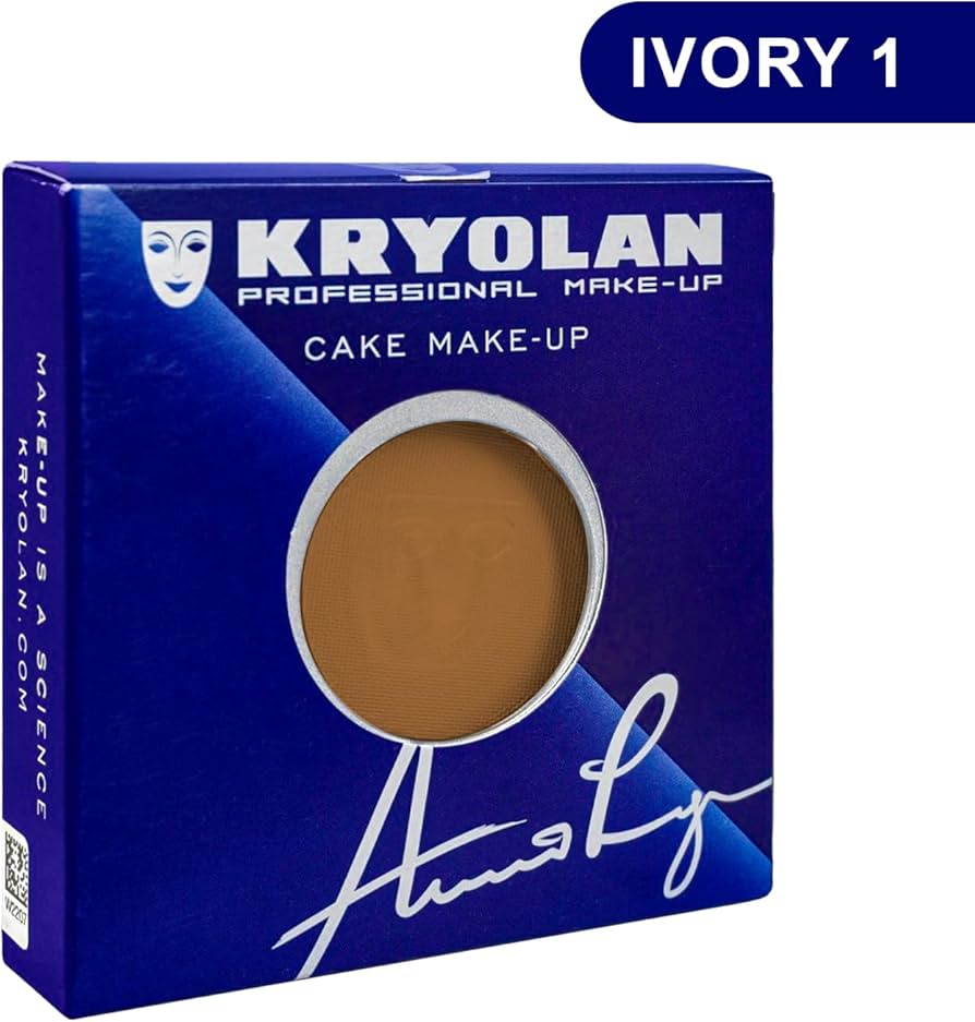 Cake make-up, ivory