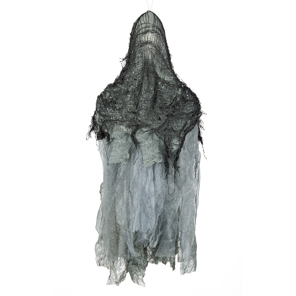 Prop, faceless black ghost 46 cm