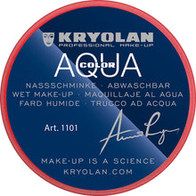 Kryolan Aquacolor, 079 röd 8 ml