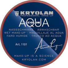 Kryolan Aquacolor, 080 röd 8 ml