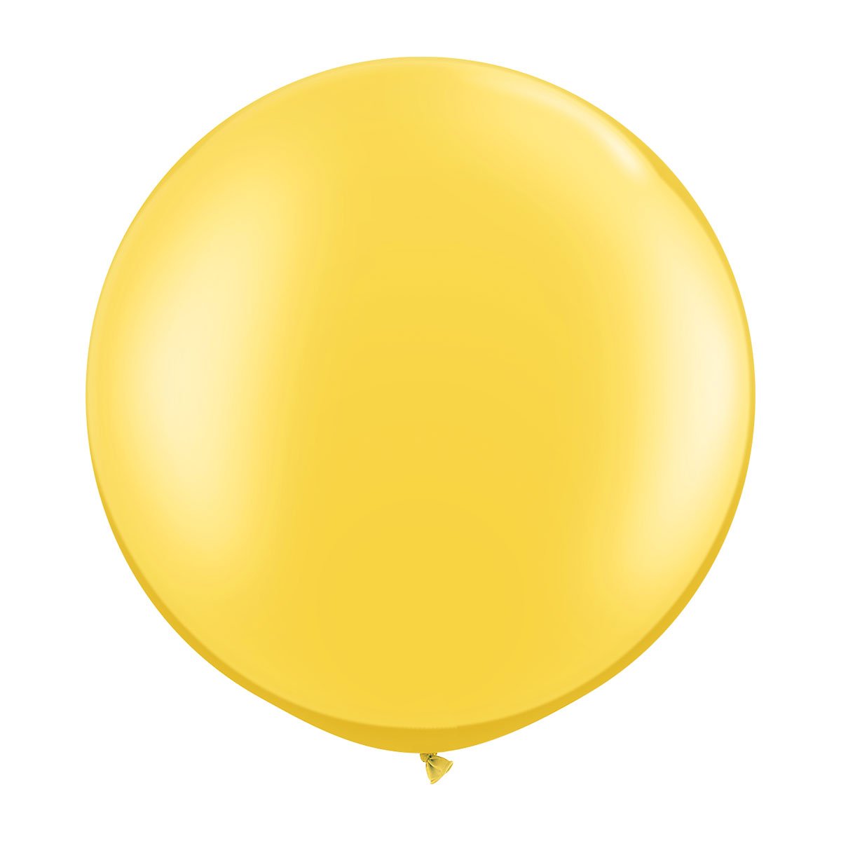 Ballong, rund gul 80 cm